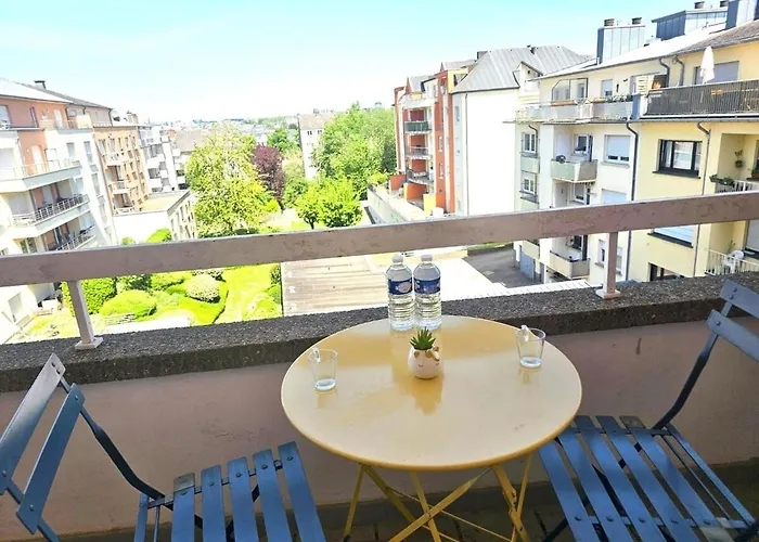 شقة Comfort 2br Executive Flat With Terrace&patking-bon47 *